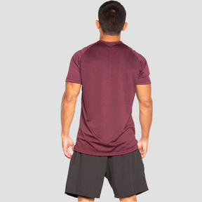 Camiseta Dry Fit New Elite Mescla Vinho