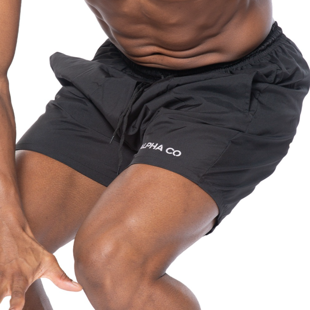 Kit 3 Shorts Pretos Dry Fit Essential