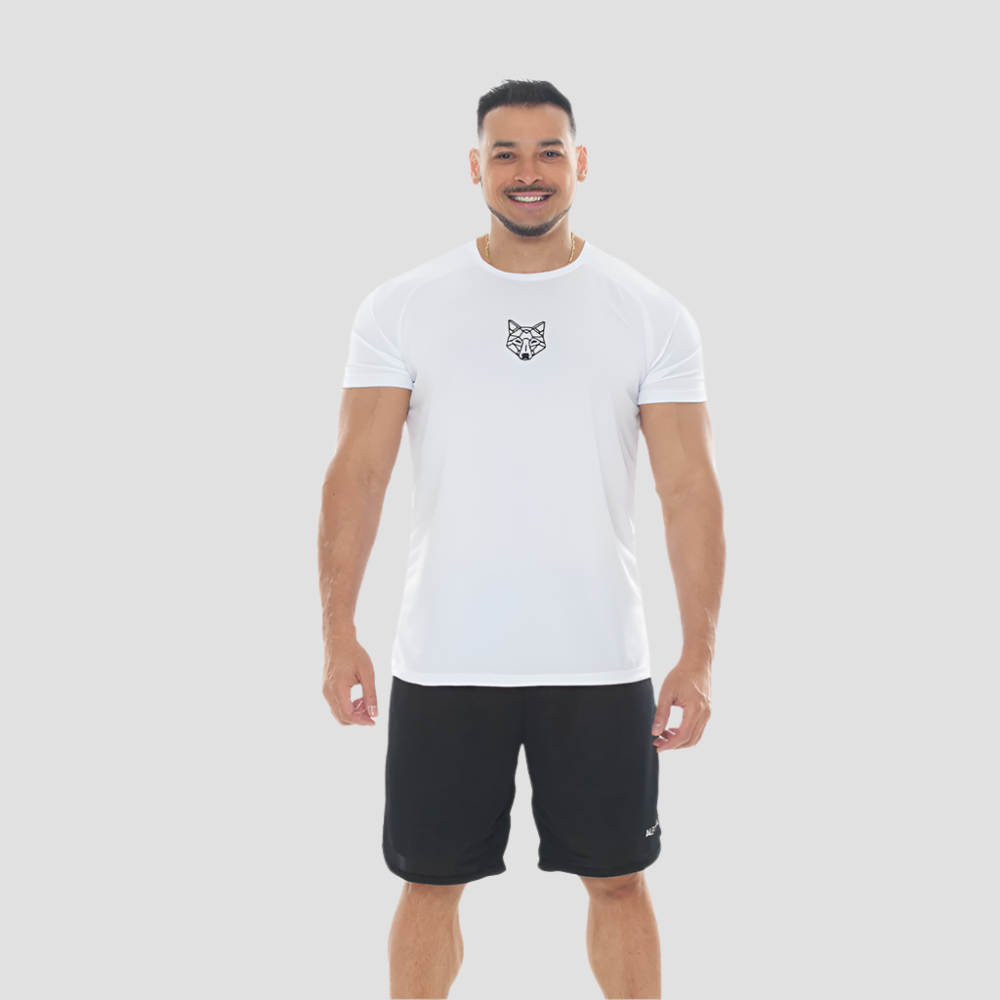 Kit Esportivo Dry Fit 3 Camisetas + 2 Bermudas