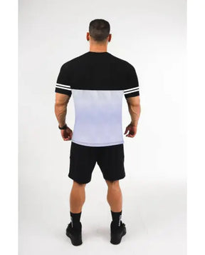 CAMISETA SPORTS BLACK WHITE