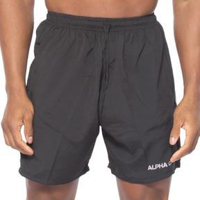 Kit 3 Shorts Pretos Dry Fit - 2 Lobo e 1 Essential